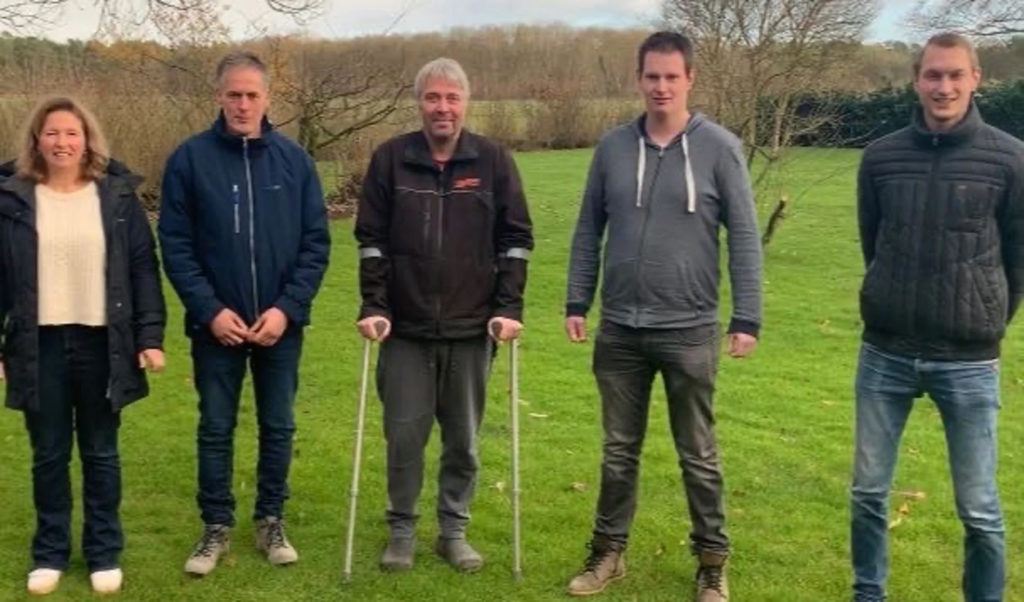 Het Zonnebloemlint door de Achterhoek wordt elk jaar langer